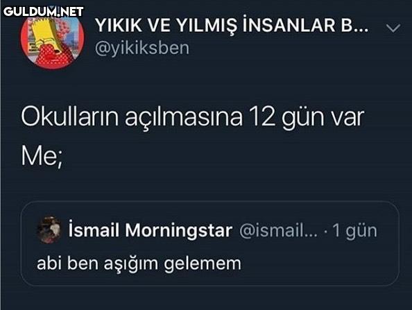 oha lan tatil ne ara bitti...