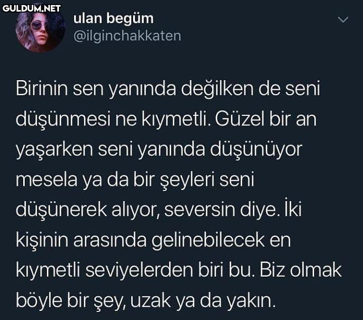 Birinin sen yaninda...
