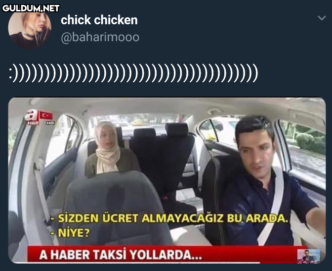 Fake taxi?

sizDEN ÜCRET...