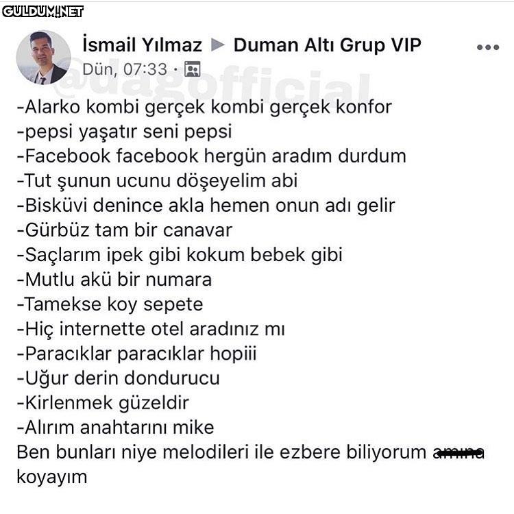 Reklamlarını ezbere...