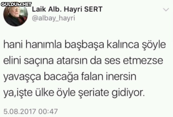 hani hanimla başbaşa...