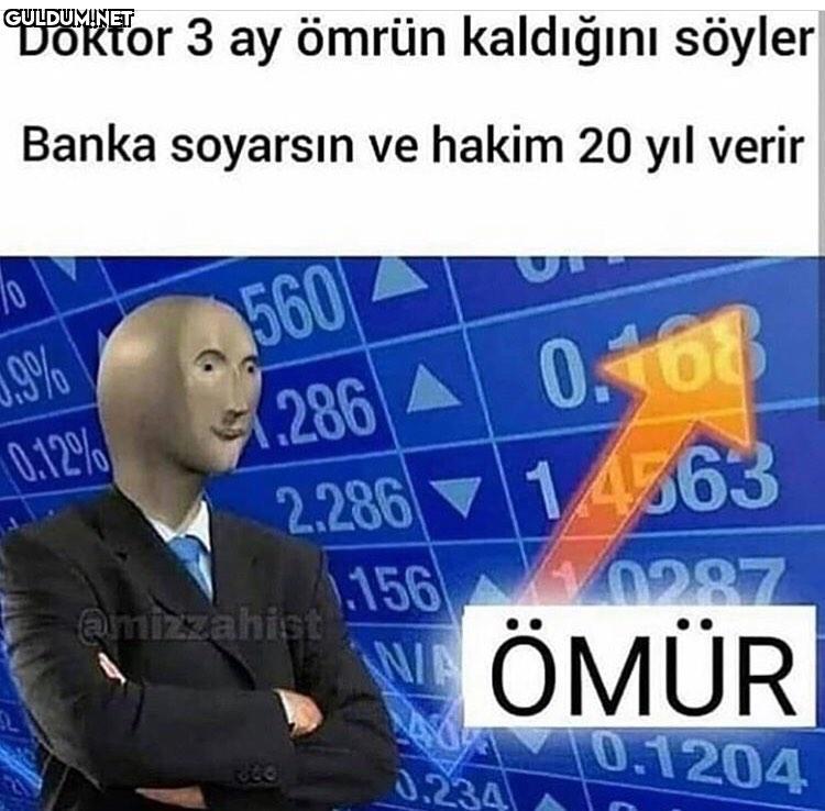 Doktor 3 ay ömrün...