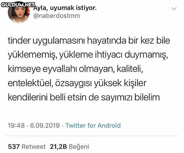 Alakasiz bir...