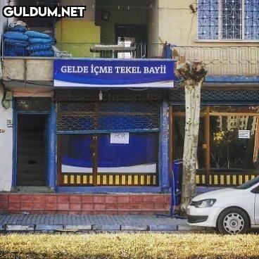 Yalnız “de” ayrı içilir....