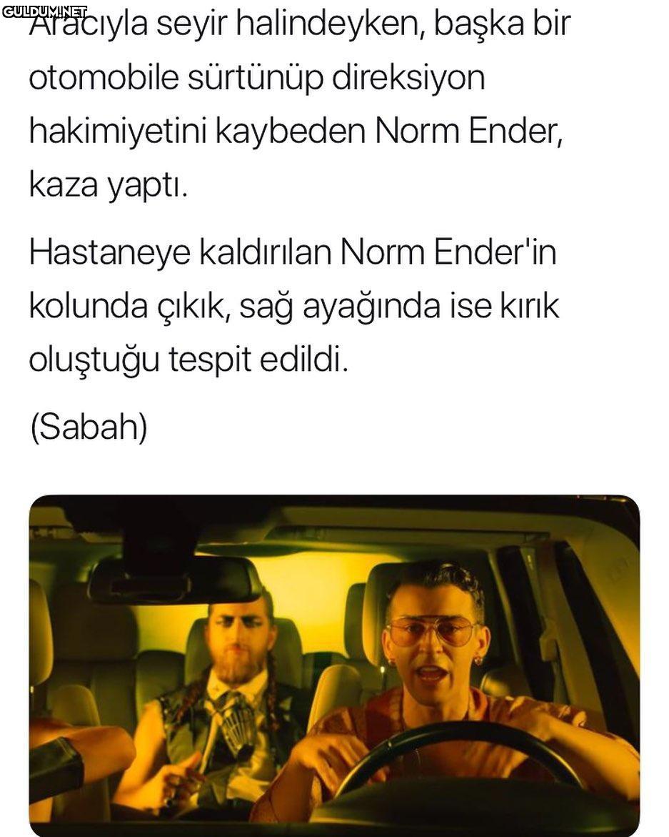 Geçmiş olsun kral Araciyla...