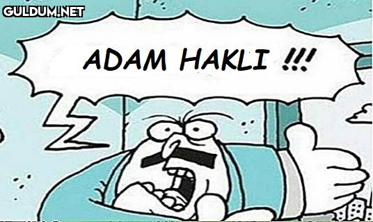 ADAM HAKLI !!!