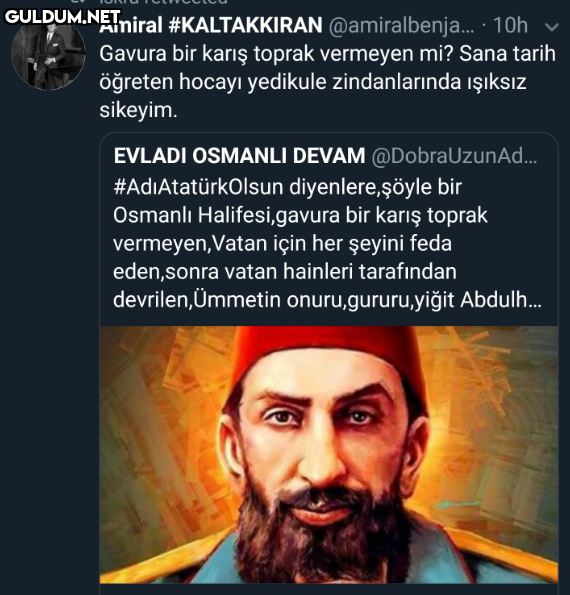 Amiral #KALTAKKIRAN...