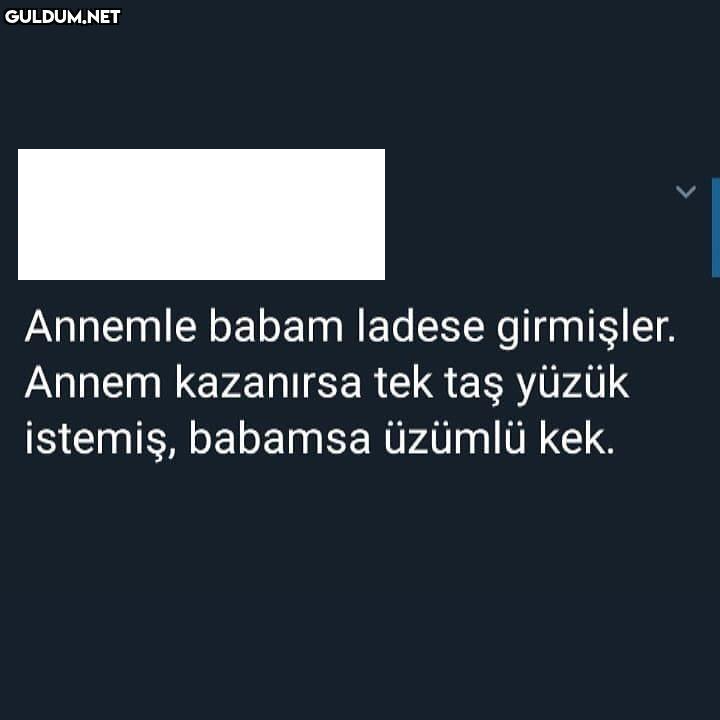 Annemle babam ladese...