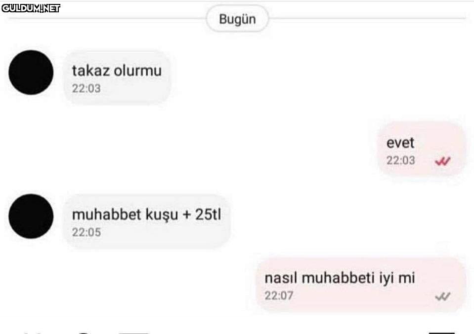 Yerinde bir soru Bugün...