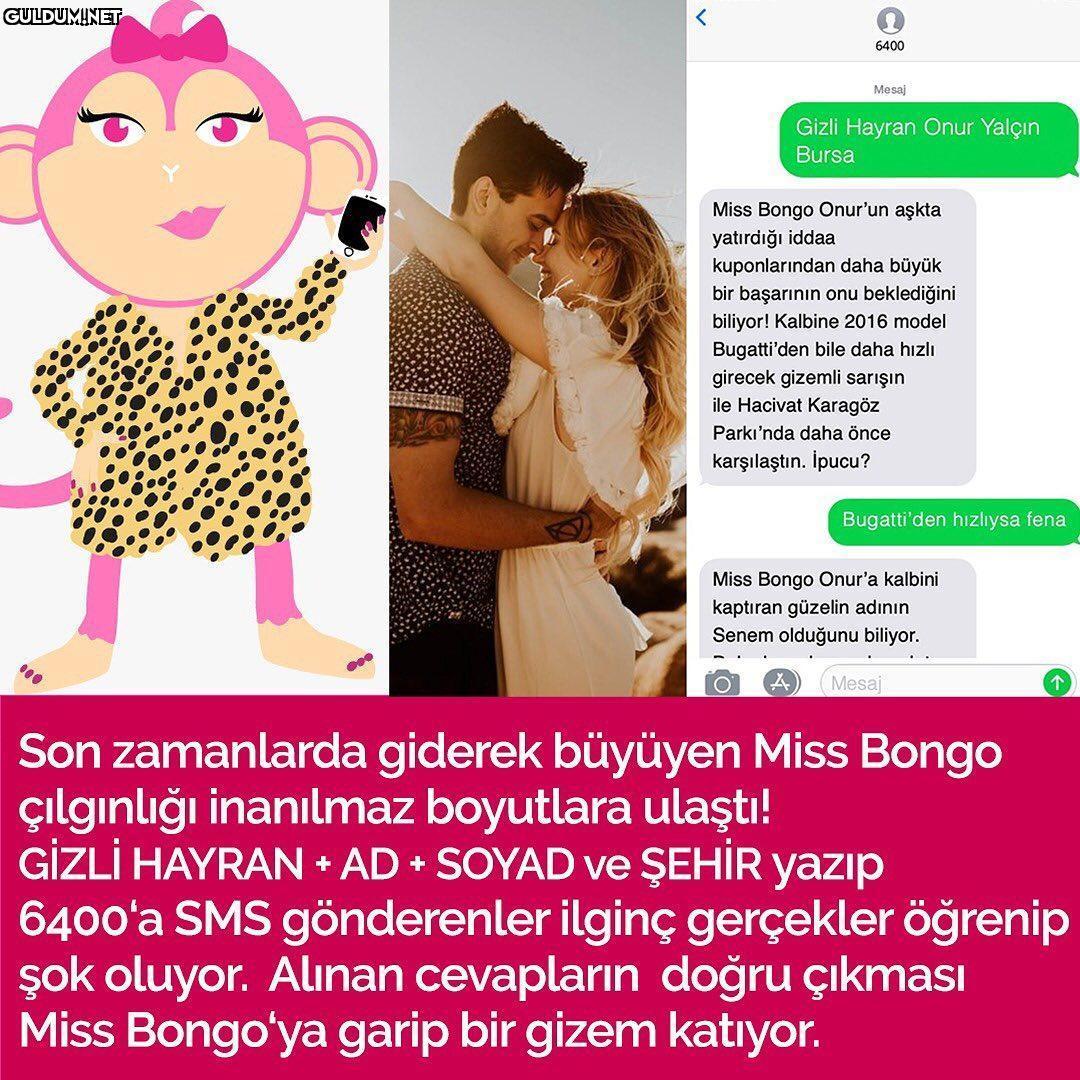 Miss Bongo sana aşkın...