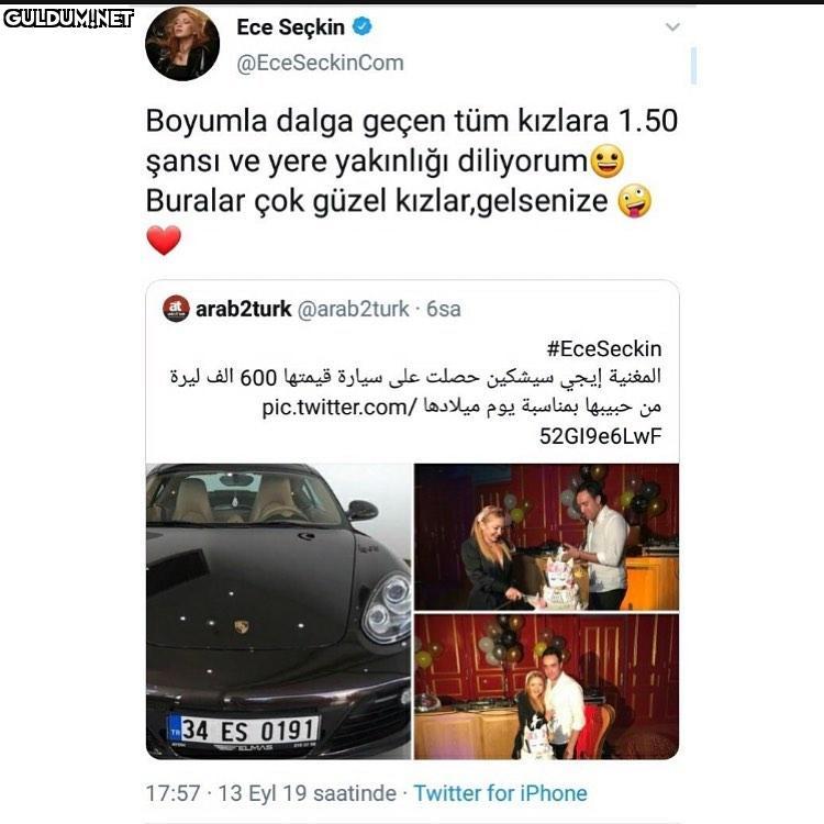 Bir erkeğin ona aldığı...