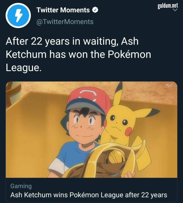 Ash Ketchum 7. Kez girdiği...