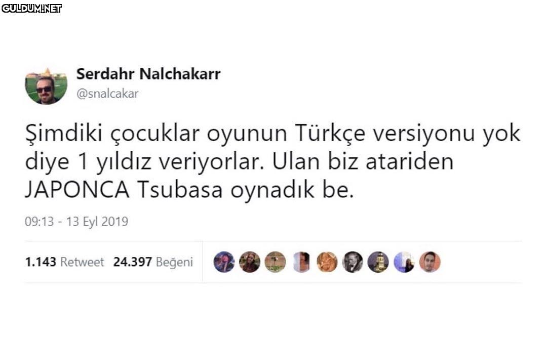 Bunu sadece hatırlayan...