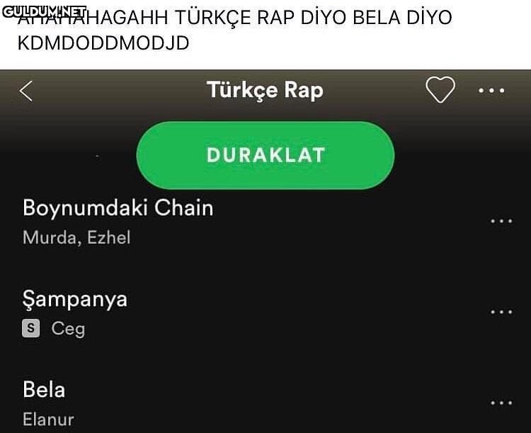 AHAHAHAGAHH TÜRKÇE RAP...