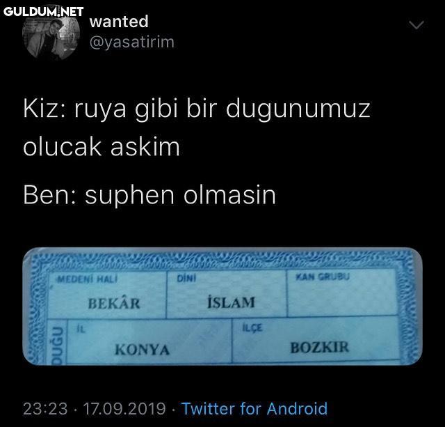 wanted @yasatirim 

Kiz:...