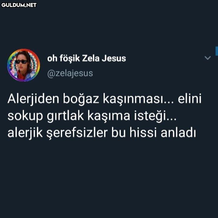oh föşik Zela Jesus...