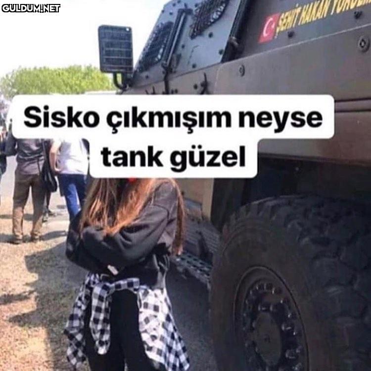 Uçaktır o uçak tank olsa...