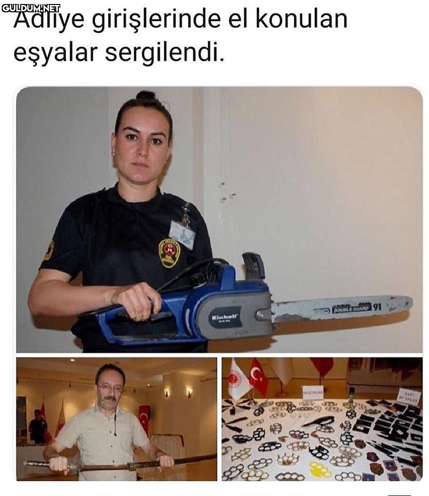 Elektriklik testere ile...