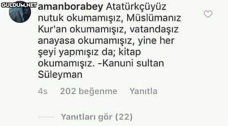 amanborabey Atatürkçüyüz...