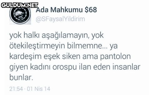 Ada Mahkumu $68...