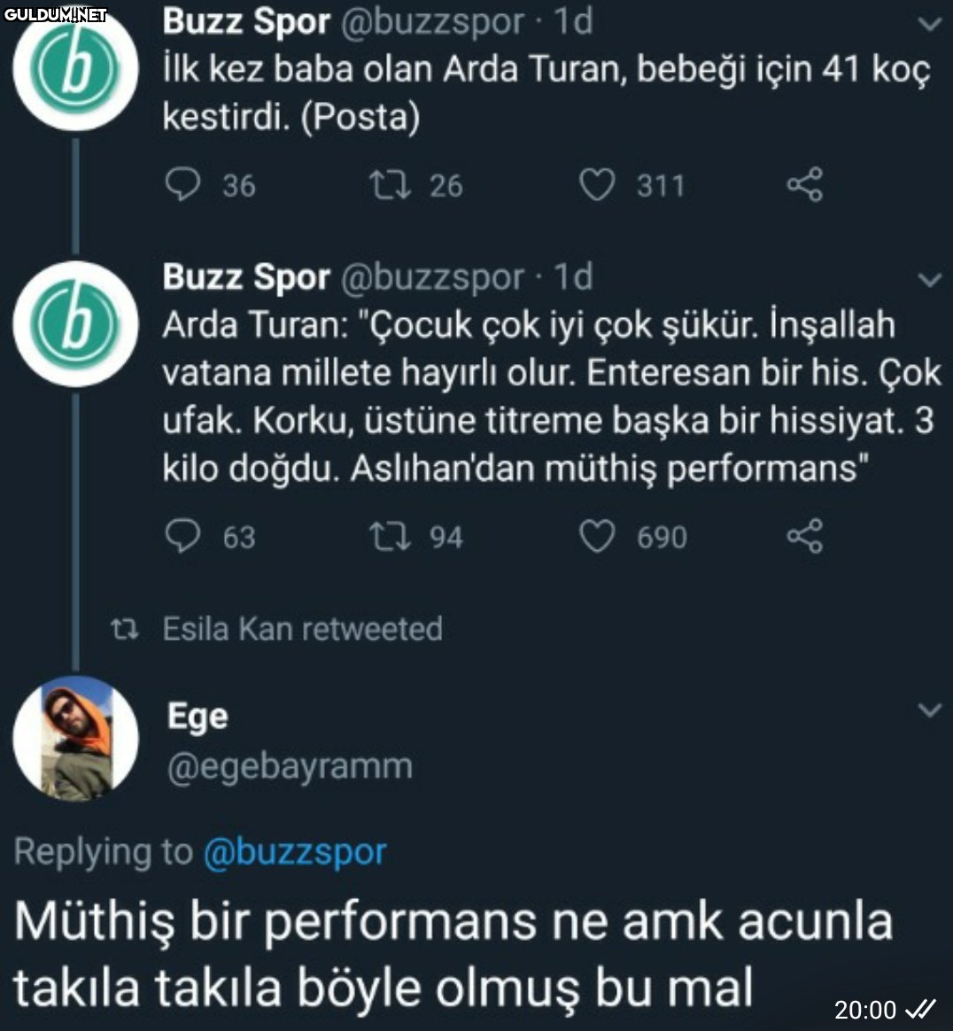 Buzz Spor @buzzspor
ilk...