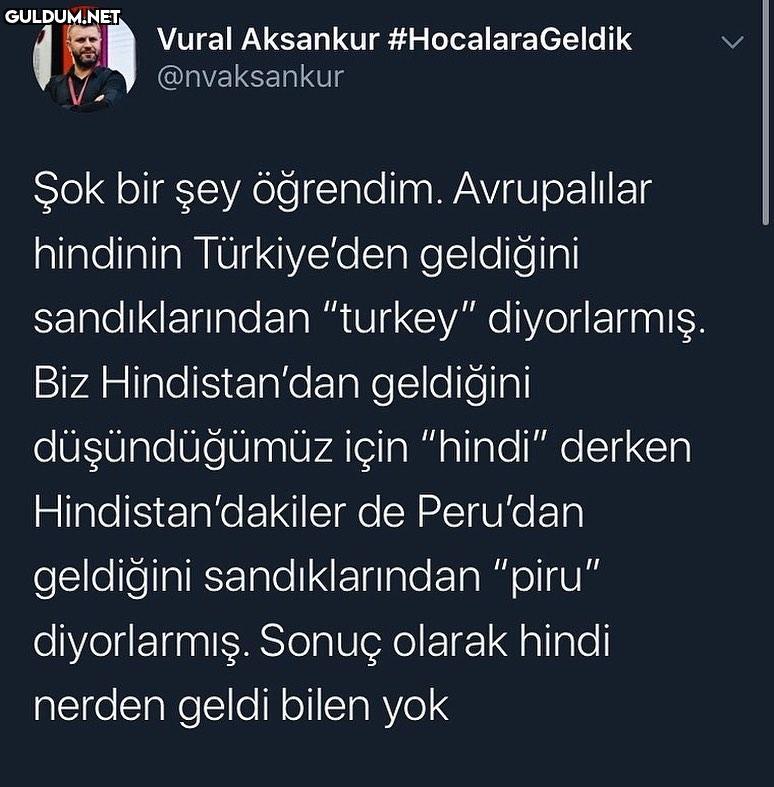 bu hindi nereden geliyor...