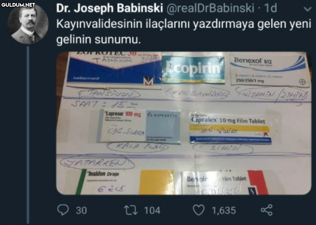Dr. Joseph Babinski...