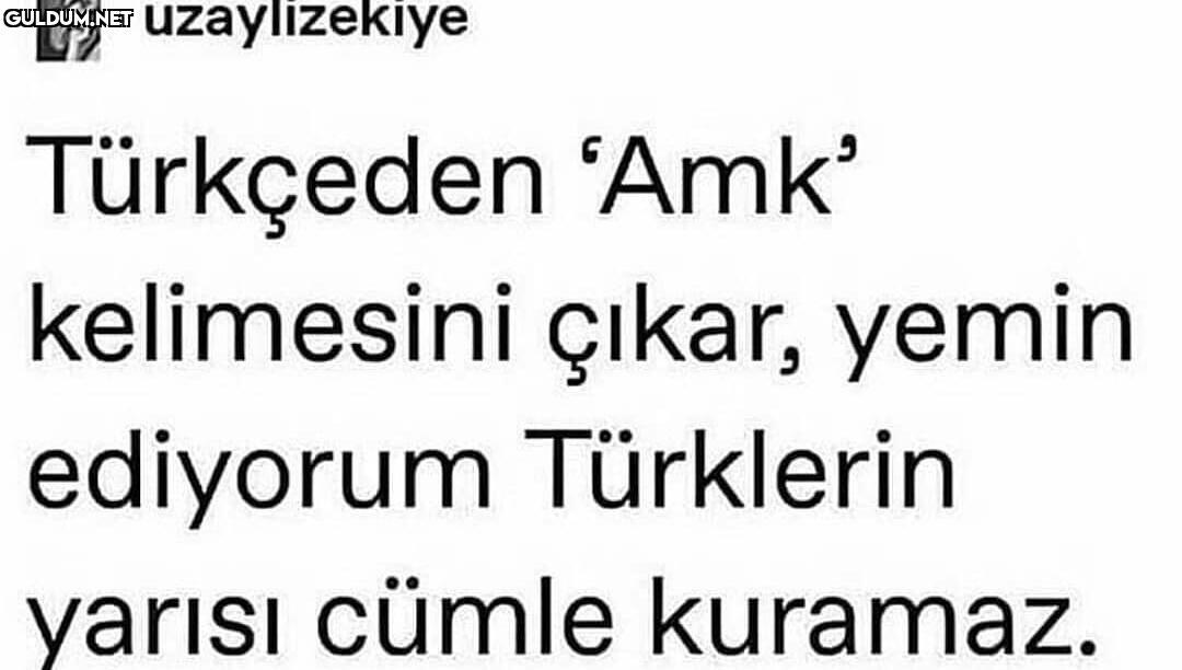 Ne alaka amk uzaylizekiye...
