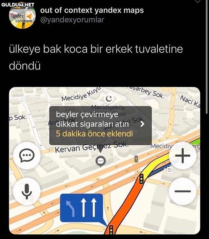 out of context yandex maps...