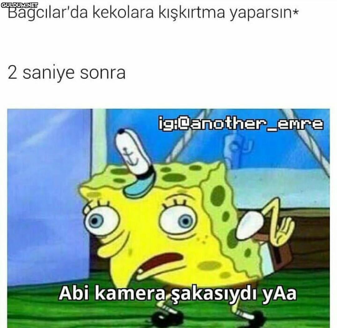 Kamera şakası abı...