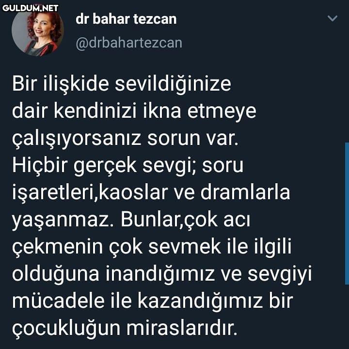 dr bahar tezcan...