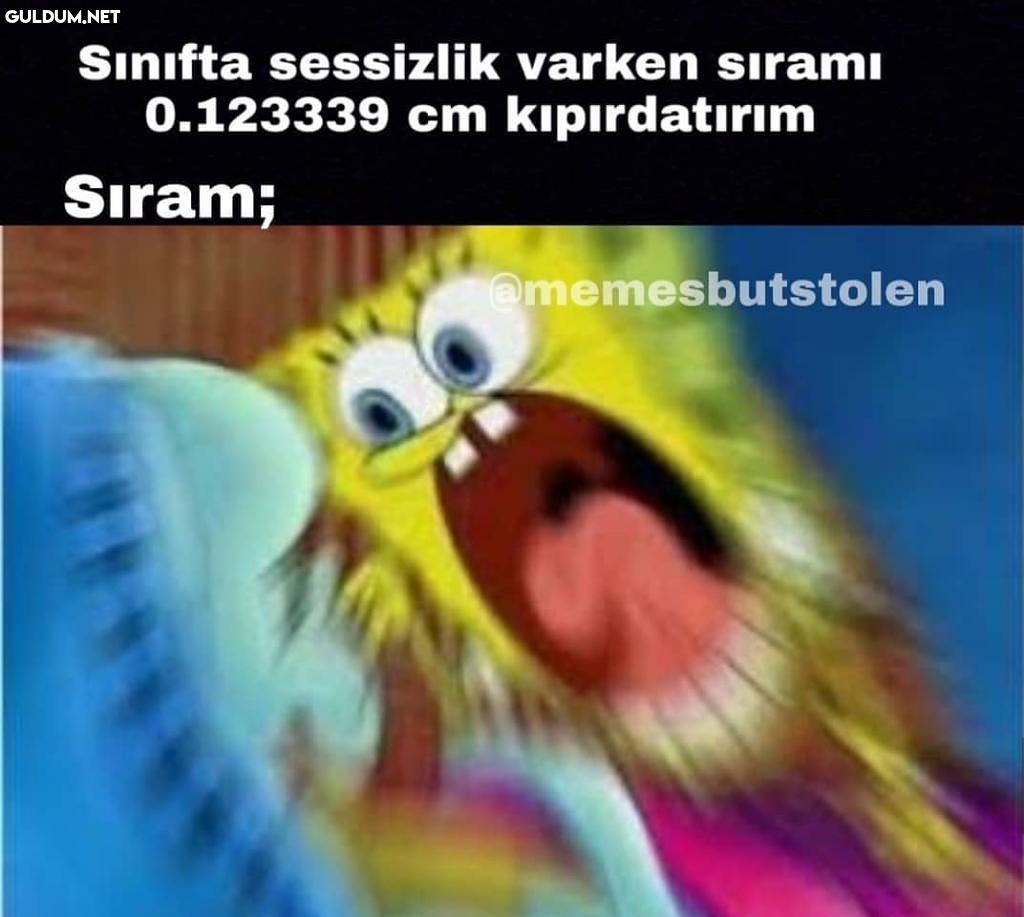 Sinifta sessizlik varken...