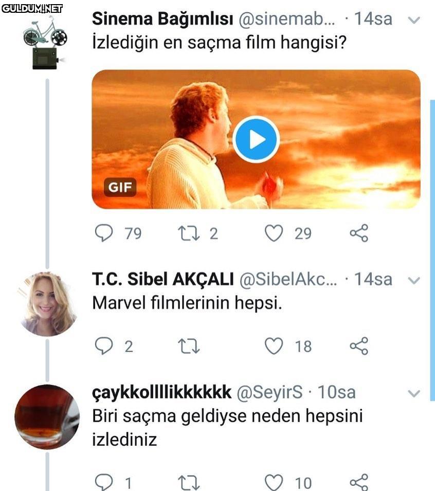 Kapak sesi geldi Sinema...