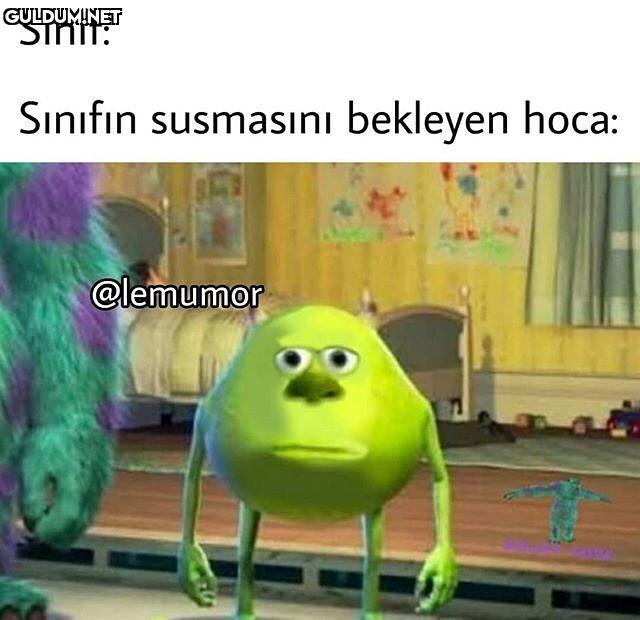 Sinif: Sinifin susmasinı...