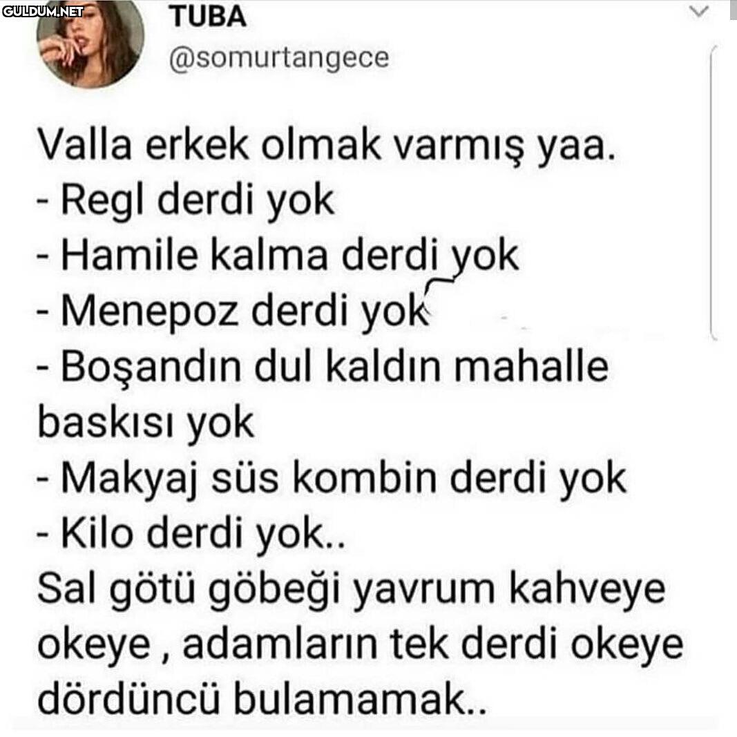 TUBA @somurtangece Valla...