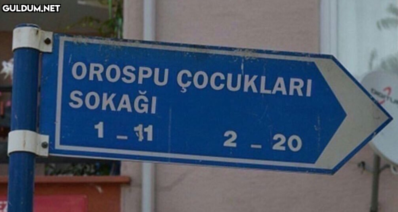 OROSPU ÇOCUKLARI SOKAĞI 1-11 2 -20