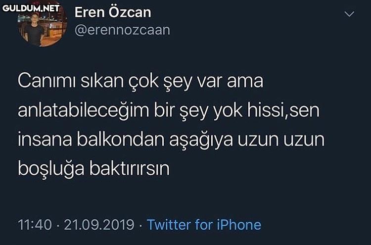 boş boş balkondan baktığım...