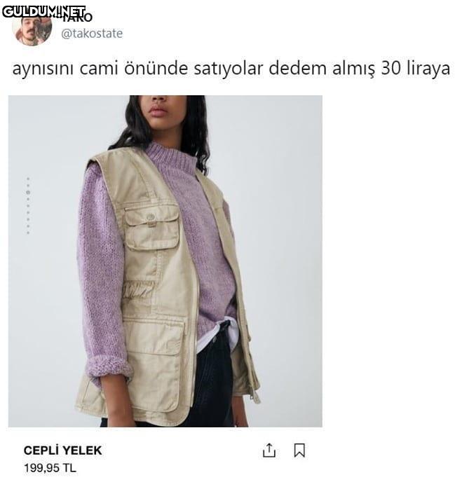CEPLI YELEK 199,95...