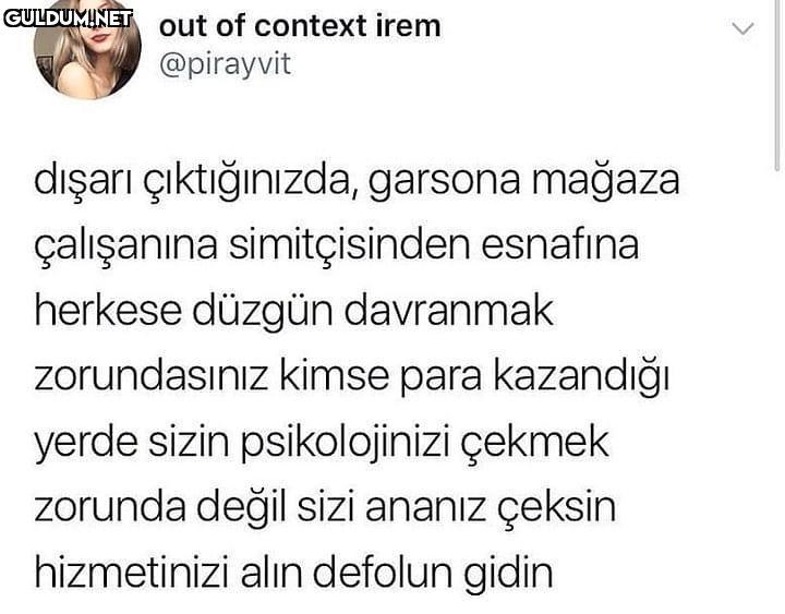 out of context irem...