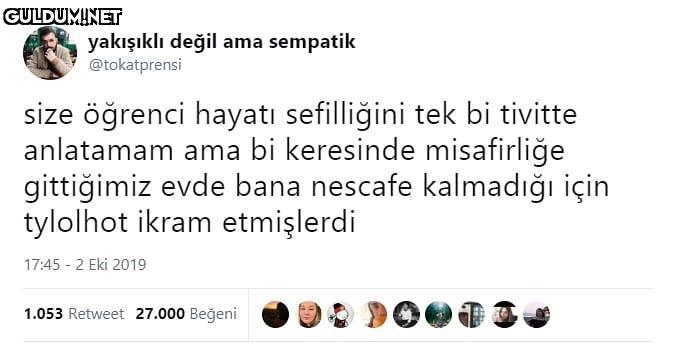 yakışıklı değil ama...