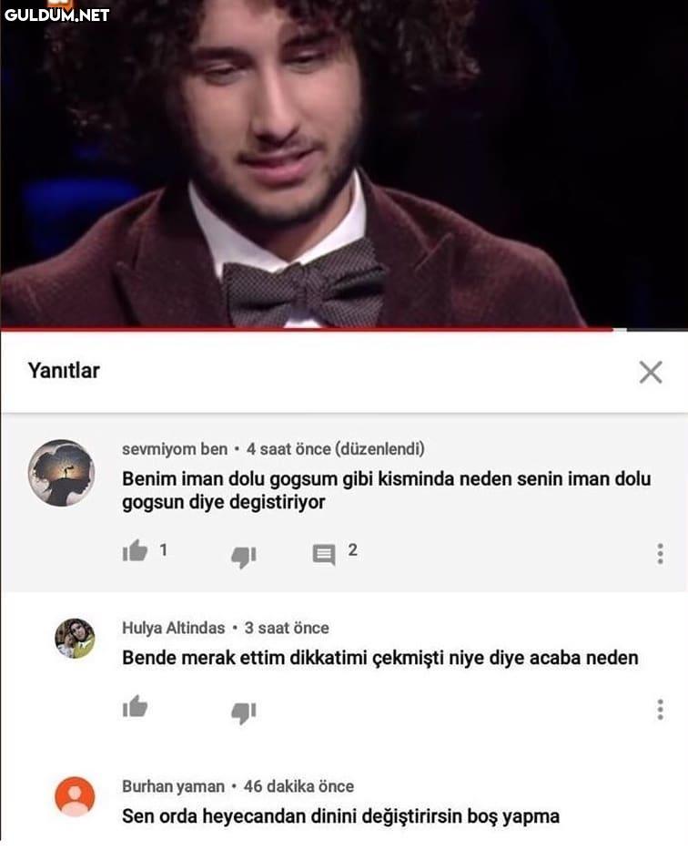 Yanitlar X sevmiyom ben 4...