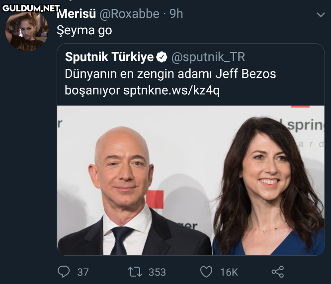 Adam boşanalı yıl oldu...