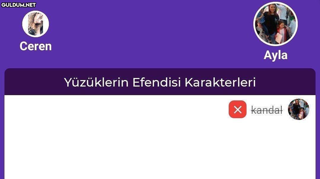 yok kangal aq Ceren Ayla...