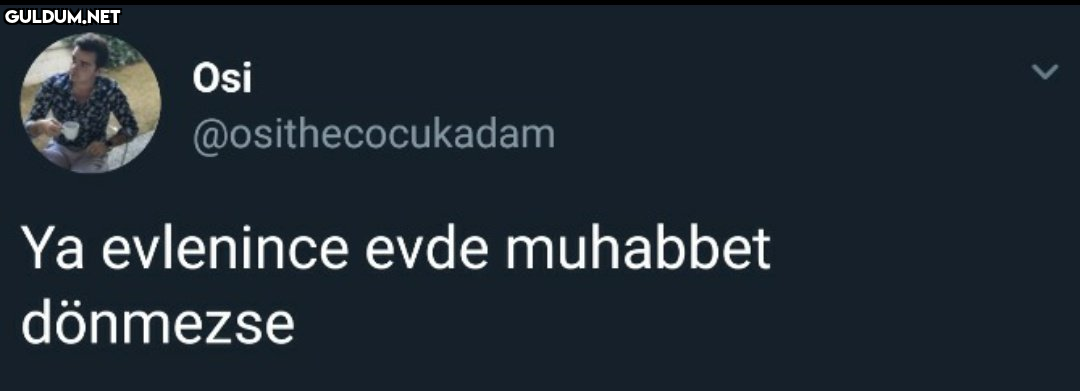Osi @osithecocukadam Ya...