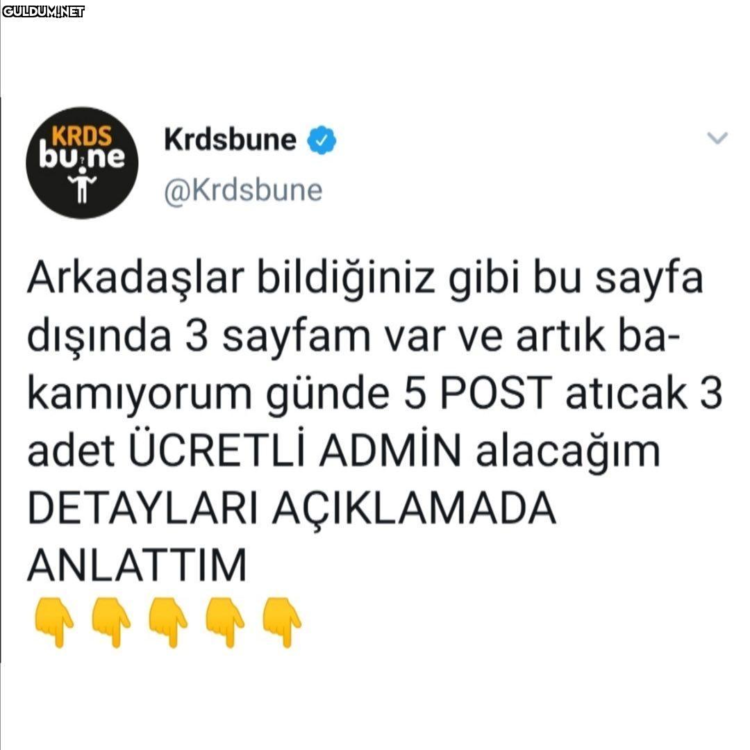 @krdsbune Sayfasına günde...