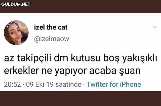 bu postu atıyorum izel the...