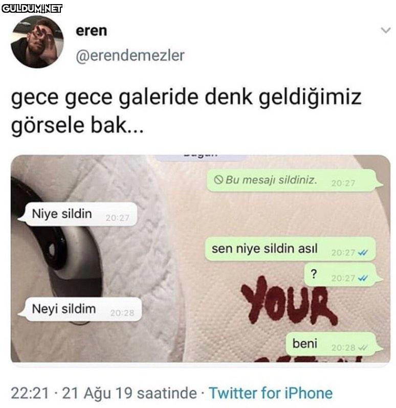 eren @erendemezler gece...
