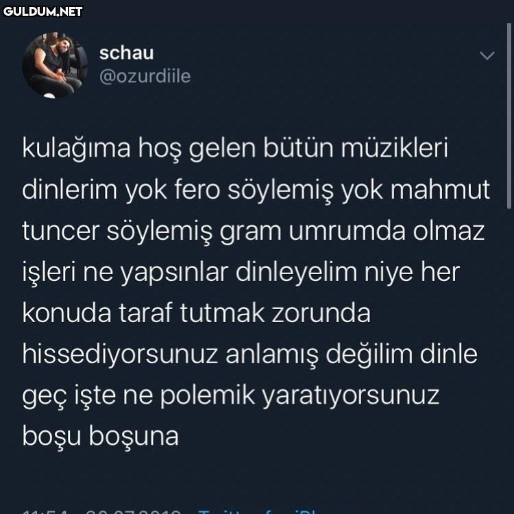 schau @ozurdiile kulağima...