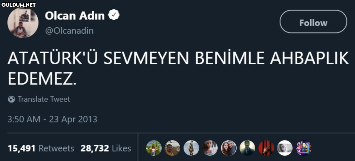 @Olcanadin ATATÜRK'Ü...