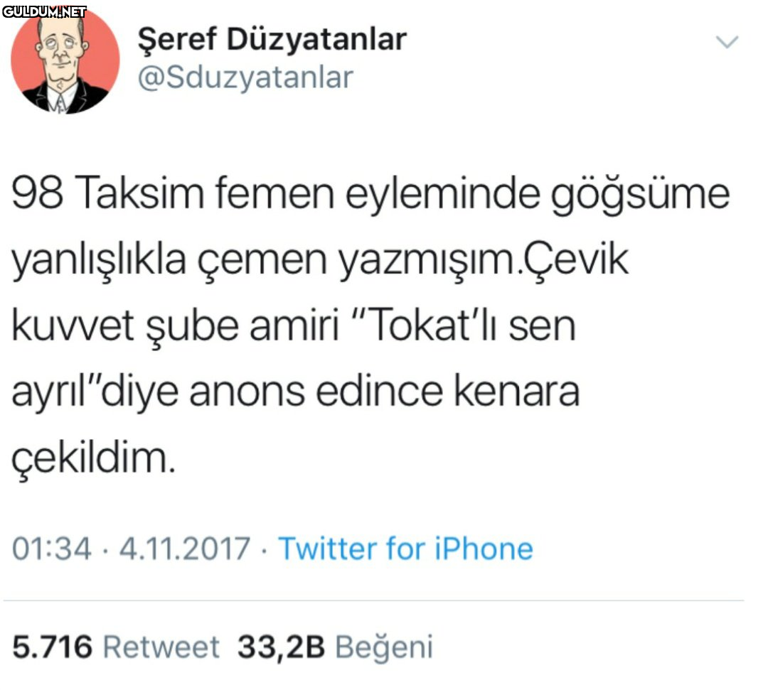 Şeref Düzyatanlar...